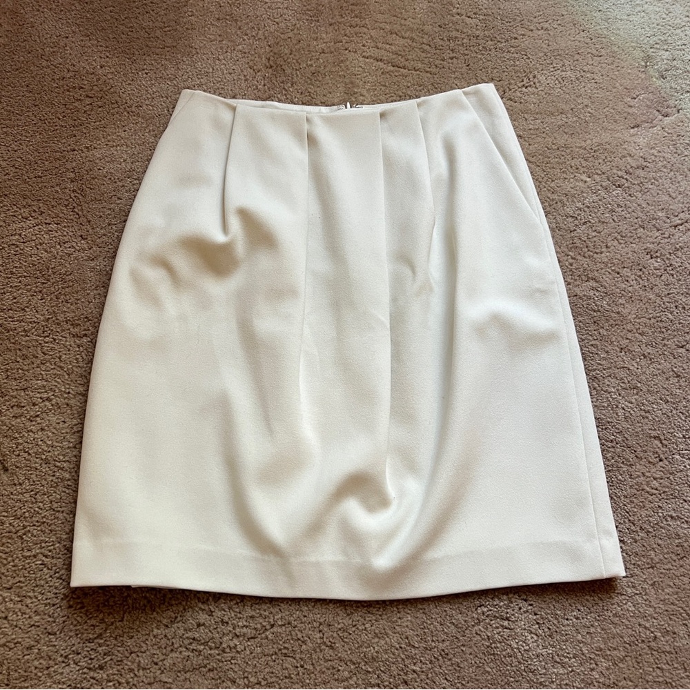 Madewell Drapey pencil skirt